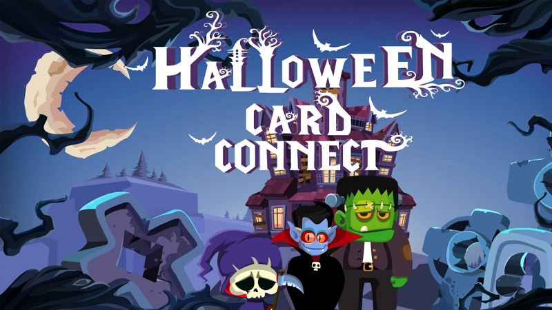Σύνδεση με κάρτες Halloween